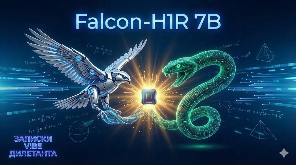 Falcon-H1R 7B: Давид против Голиафов. Как гибридная архитектура меняет правила игры