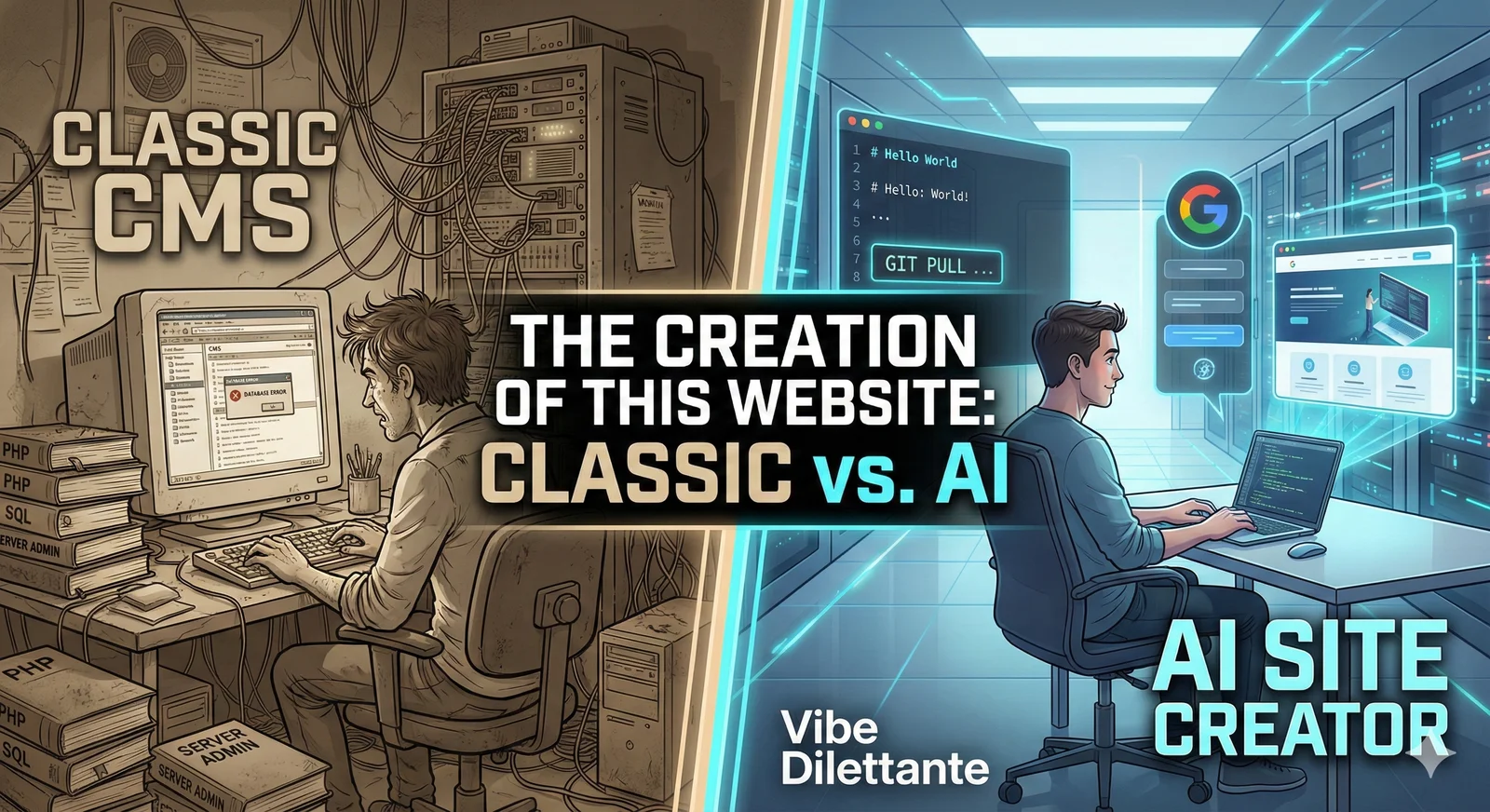 About the creation of this website