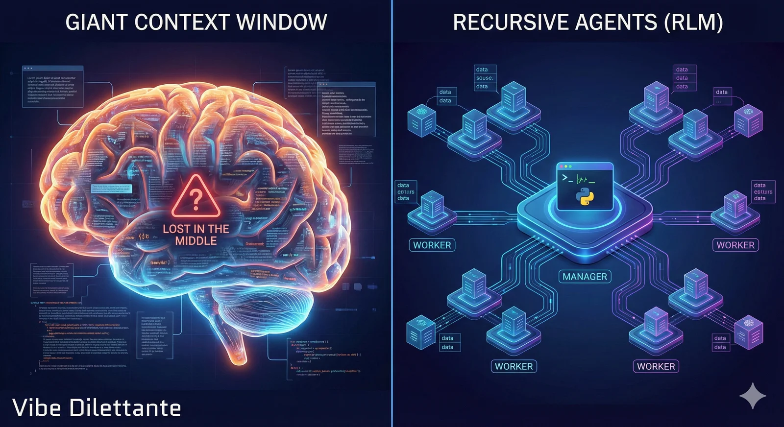 RLM vs Contextual Window