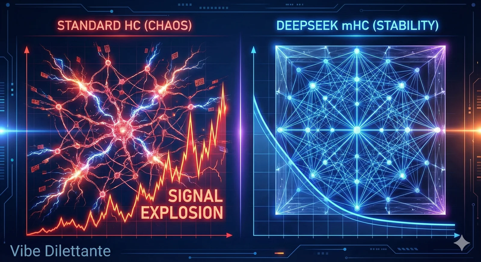 DeepSeek mHC: Как элегантная математика решает нестабильность